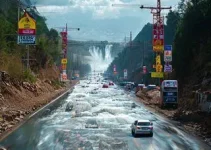 interdição Estrada da Cachoeira