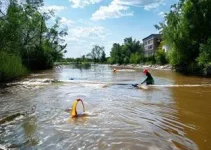 limpeza do Córrego Cantagalo