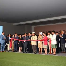 cerimônia de abertura da 49ª MEG