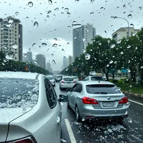 tempestade de granizo